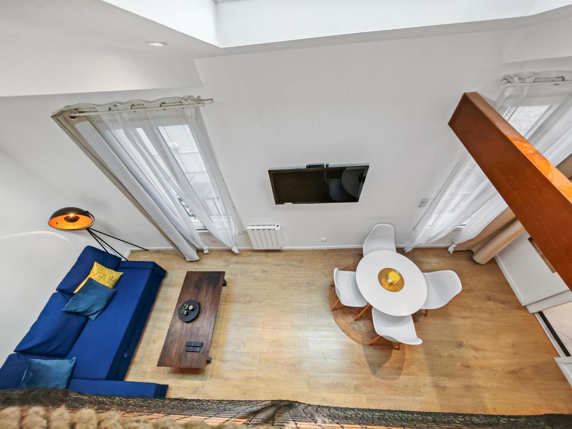 Apartmán Loft Duplex A 2 Min De Paris - Parking Gratuit Le Pré-Saint-Gervais Exteriér fotografie