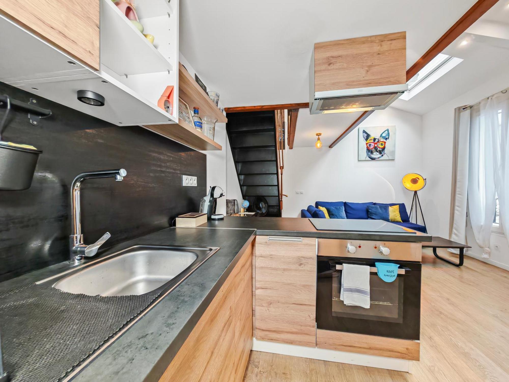 Apartmán Loft Duplex A 2 Min De Paris - Parking Gratuit Le Pré-Saint-Gervais Exteriér fotografie